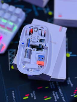 universal Rechargeable Transparent Wireless Mouse, view 3