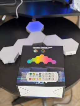 universal Hexagon RGB Light 12pc, view 3